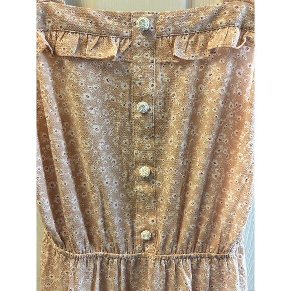 Monterey Pink Floral Maxi Dress Small - Picture 2 of 5